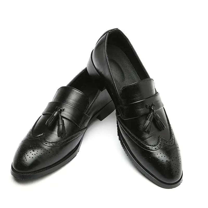 mocasines de cuero