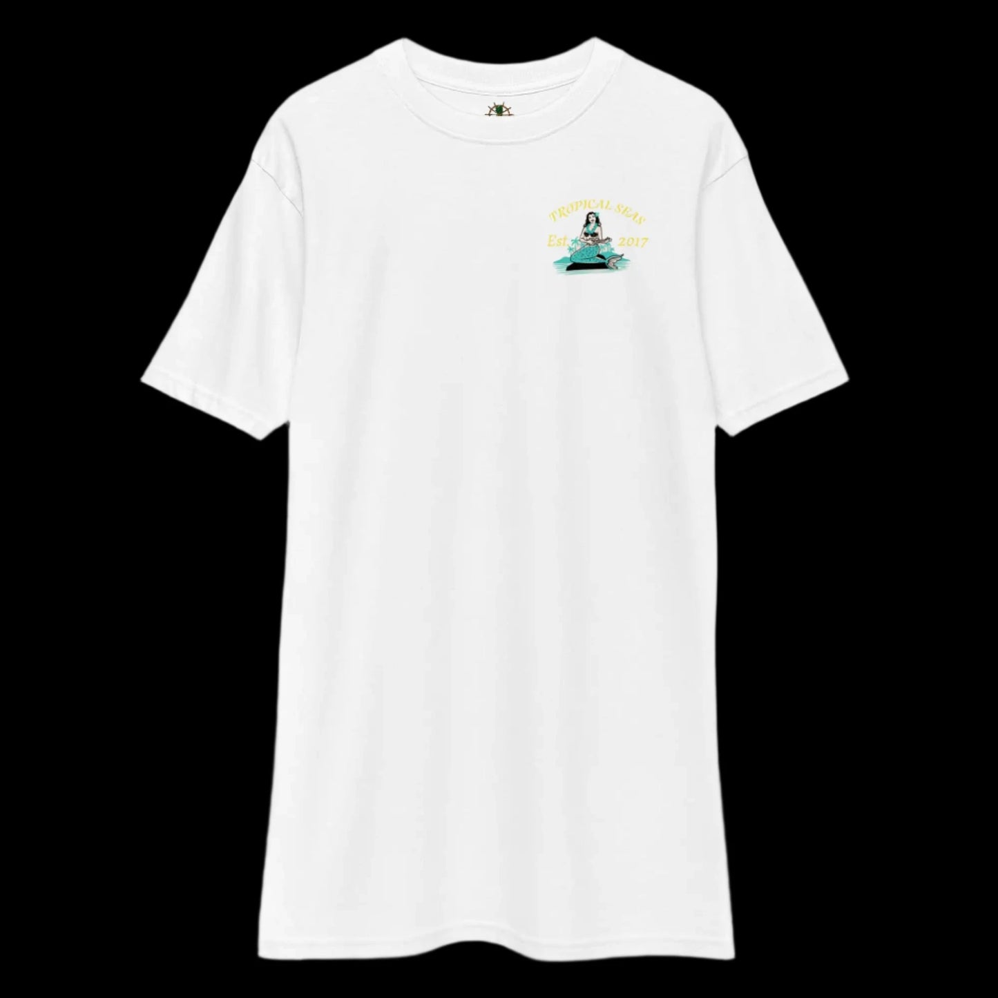 Camiseta Blanca Tropical